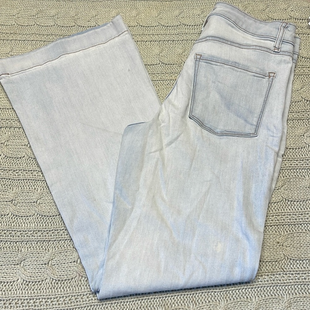 LC Lauren Conrad high rise flare jeans